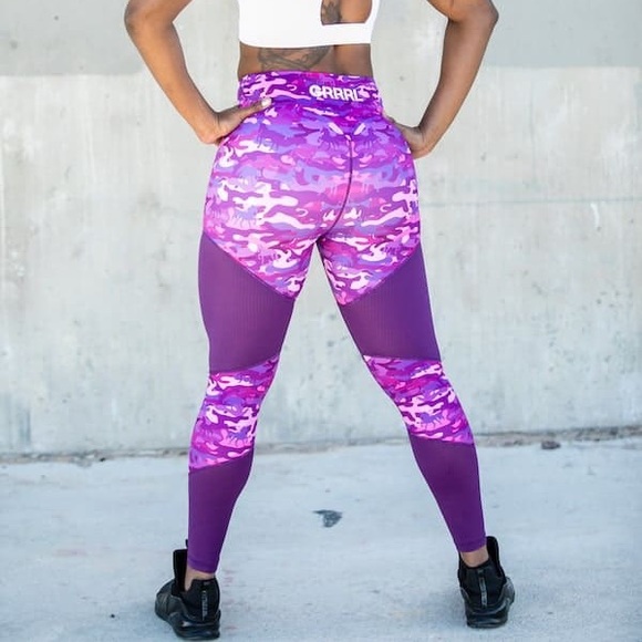 GRRRL Mesh Next Level Leggings - Picture 7 of 8
